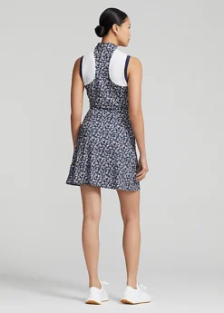 Robe Hybride à Motif Fleuri Filet Jersey -LOLY Femme Vetements Magasin s7 1489403 alternate3