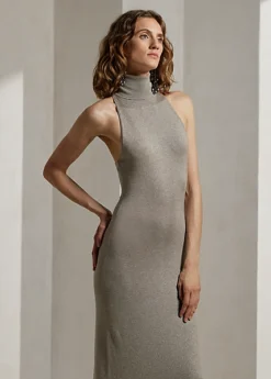 Robe Du Soir Col Roulé Sans Manches -LOLY Femme Vetements Magasin s7 1489558 alternate1