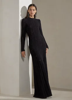 Robe-pull De Soirée Décorée Et Torsadée
