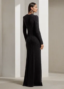 Robe-pull De Soirée Décorée Et Torsadée -LOLY Femme Vetements Magasin s7 1489617 alternate3