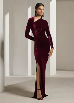 Robe Kinslee Manches Longues En Velours