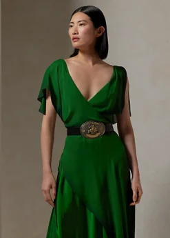 Robe Johnathon En Georgette De Soie -LOLY Femme Vetements Magasin s7 1489637 alternate1