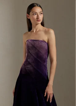 Robe De Soirée Breyson Denim Peau Pêche -LOLY Femme Vetements Magasin s7 1489638 alternate1