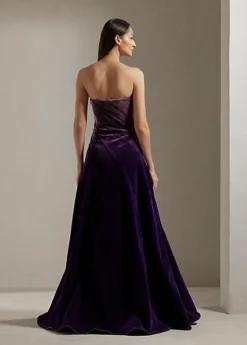 Robe De Soirée Breyson Denim Peau Pêche -LOLY Femme Vetements Magasin s7 1489638 alternate3