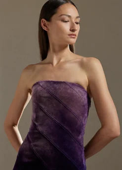 Robe De Soirée Breyson Denim Peau Pêche -LOLY Femme Vetements Magasin s7 1489638 alternate4