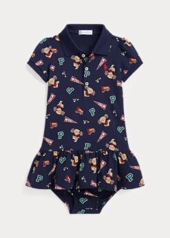Robe Polo Polo Bear En Piqué Et Bloomer