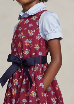 Robe Fleurie En Satinette De Coton -LOLY Femme Vetements Magasin s7 1490636 alternate2