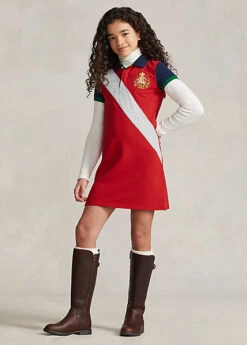 Robe Polo à écusson En Piqué Stretch -LOLY Femme Vetements Magasin s7 1490742 alternate4