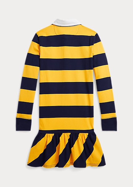 Robe De Rugby Rayée En Jersey De Coton 3 Robe De Rugby Rayée En Jersey De Coton – Image 3