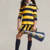 Robe De Rugby Rayée En Jersey De Coton