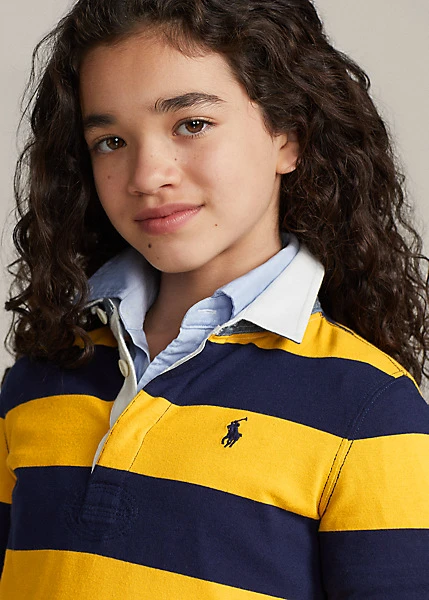 Robe De Rugby Rayée En Jersey De Coton 4 Robe De Rugby Rayée En Jersey De Coton – Image 4