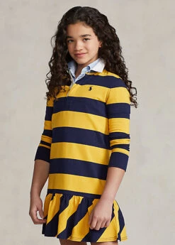 Robe De Rugby Rayée En Jersey De Coton 10 Robe De Rugby Rayée En Jersey De Coton -LOLY Femme Vetements Magasin s7 1491630 alternate3