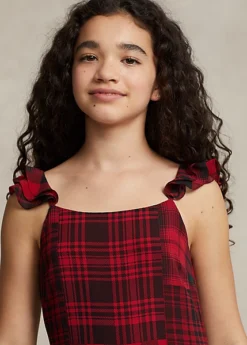 Robe écossaise En Mousseline De Soie -LOLY Femme Vetements Magasin s7 1491661 alternate2