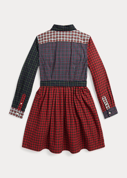 Robe-chemise écossaise Fantaisie Coton 3 Robe-chemise écossaise Fantaisie Coton – Image 3