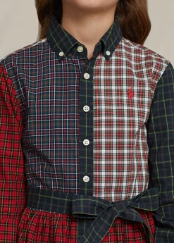 Robe-chemise écossaise Fantaisie Coton 8 Robe-chemise écossaise Fantaisie Coton -LOLY Femme Vetements Magasin s7 1491665 alternate2