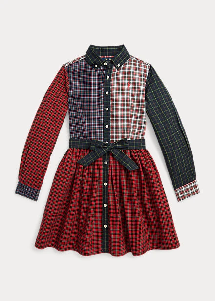 Robe-chemise écossaise Fantaisie Coton 2 Robe-chemise écossaise Fantaisie Coton – Image 2