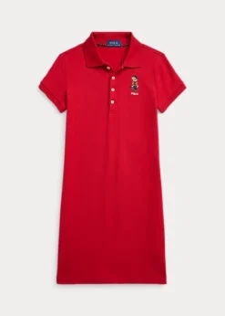 Robe Polo Polo Bear En Piqué Stretch