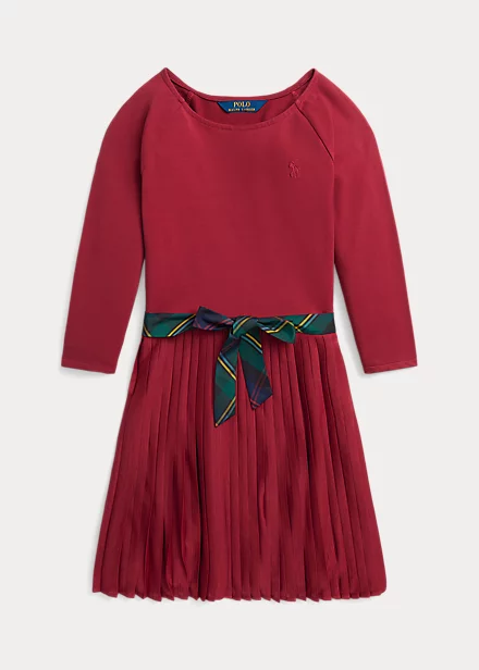 Robe Plissée En Jersey Stretch 1 Robe Plissée En Jersey Stretch