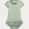 Robe Polo Et Bloomer En Coton Doux