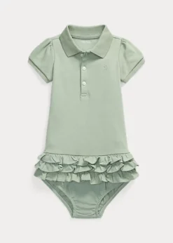 Robe Polo Et Bloomer En Coton Doux