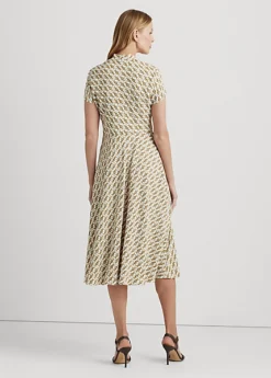 Robe à Motif équestre En Georgette 8 Robe à Motif équestre En Georgette -LOLY Femme Vetements Magasin s7 1494031 alternate3