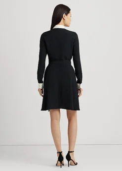 Robe-chemise Ceinturée En Georgette -LOLY Femme Vetements Magasin s7 1494034 alternate3