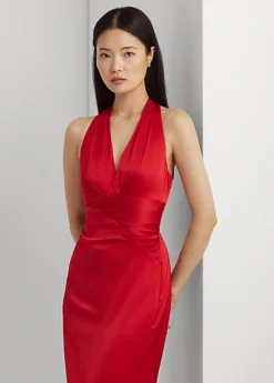 Robe Plissée Dos Nu Charmeuse De Satin 8 Robe Plissée Dos Nu Charmeuse De Satin -LOLY Femme Vetements Magasin s7 1494074 alternate1