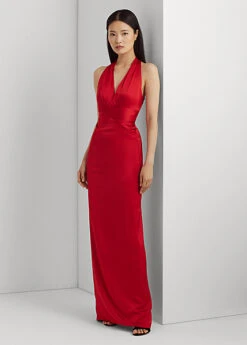 Robe Plissée Dos Nu Charmeuse De Satin 11 Robe Plissée Dos Nu Charmeuse De Satin -LOLY Femme Vetements Magasin s7 1494074 alternate5