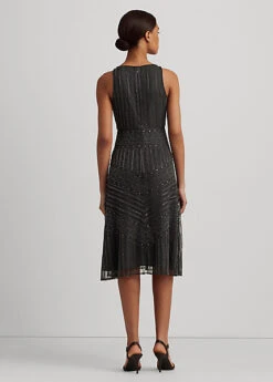 Robe De Cocktail Sans Manches Perlée -LOLY Femme Vetements Magasin s7 1494077 alternate3