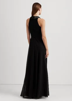 Robe Sans Manches En Crêpe Et Georgette -LOLY Femme Vetements Magasin s7 1494080 alternate3