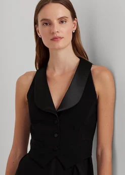 Robe Sans Manches En Crêpe Et Georgette -LOLY Femme Vetements Magasin s7 1494080 alternate4