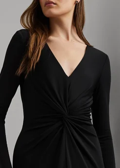 Robe De Soirée Croisée En Jersey Stretch -LOLY Femme Vetements Magasin s7 1494222 alternate4