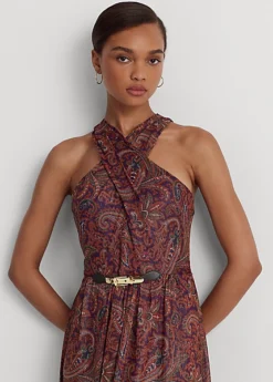 Robe Dos Nu Mousseline Soie Métallisée -LOLY Femme Vetements Magasin s7 1494236 alternate4