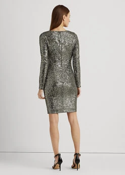 Robe De Cocktail Croisée à Sequins -LOLY Femme Vetements Magasin s7 1494237 alternate3