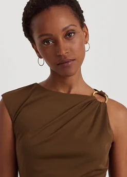 Robe Sans Manches à Boucle En Jersey -LOLY Femme Vetements Magasin s7 1494238 alternate4