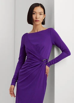 Robe Cocktail Manches Longues En Jersey -LOLY Femme Vetements Magasin s7 1494240 alternate1