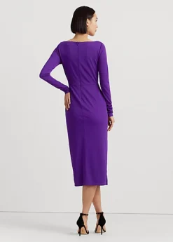 Robe Cocktail Manches Longues En Jersey -LOLY Femme Vetements Magasin s7 1494240 alternate3