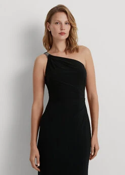 Robe De Soirée Asymétrique Jersey -LOLY Femme Vetements Magasin s7 1494245 alternate1