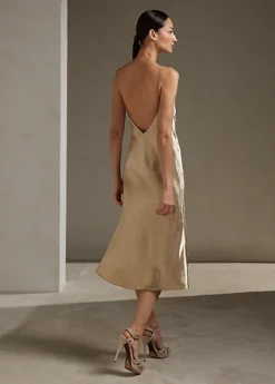 Robe De Cocktail Rebekka Satin Décorée 9 Robe De Cocktail Rebekka Satin Décorée -LOLY Femme Vetements Magasin s7 1499829 alternate3