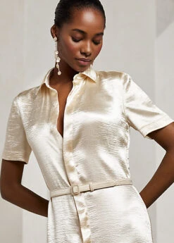 Robe De Soirée Symon En Satin Martelé -LOLY Femme Vetements Magasin s7 1499841 alternate4