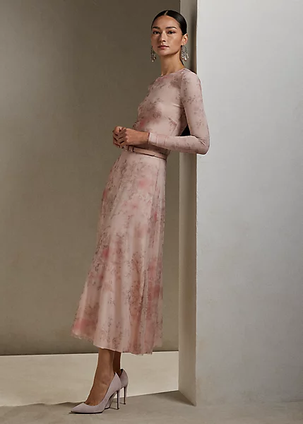 Robe De Cocktail Alisen Fleurie En Tulle 1 Robe De Cocktail Alisen Fleurie En Tulle