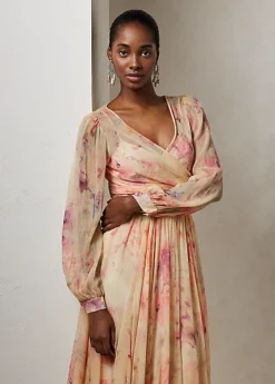 Robe Skielar Mousseline Froissée Fleurie 7 Robe Skielar Mousseline Froissée Fleurie -LOLY Femme Vetements Magasin s7 1499857 alternate1