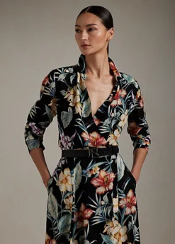 Robe Aniyah à Motif En Voile De Lin -LOLY Femme Vetements Magasin s7 1499893 alternate1