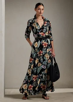 Robe Aniyah à Motif En Voile De Lin