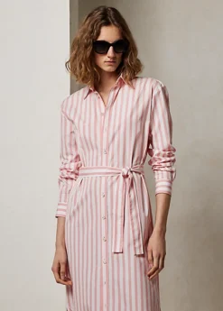 Robe Ysabella Rayée En Coton -LOLY Femme Vetements Magasin s7 1499896 alternate1