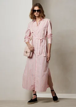 Robe Ysabella Rayée En Coton