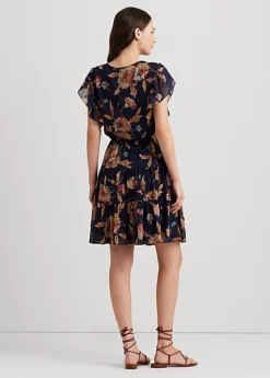 Robe Lavallière En Georgette Froissée -LOLY Femme Vetements Magasin s7 1500480 alternate3