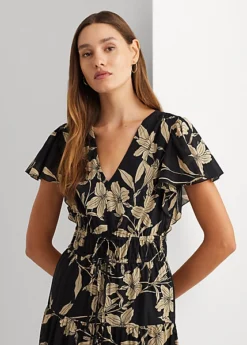 Maxi Robe Gitane Fleurie Voile De Coton -LOLY Femme Vetements Magasin s7 1500547 alternate1