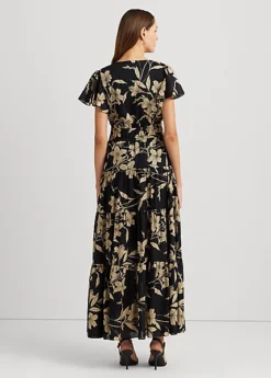 Maxi Robe Gitane Fleurie Voile De Coton -LOLY Femme Vetements Magasin s7 1500547 alternate3