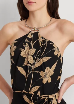 Robe Dos Nu Fleurie En Georgette -LOLY Femme Vetements Magasin s7 1500658 alternate4